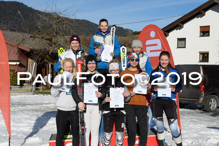 Münchner Schülermeisterschaft Riesenslalom 22.02.2020