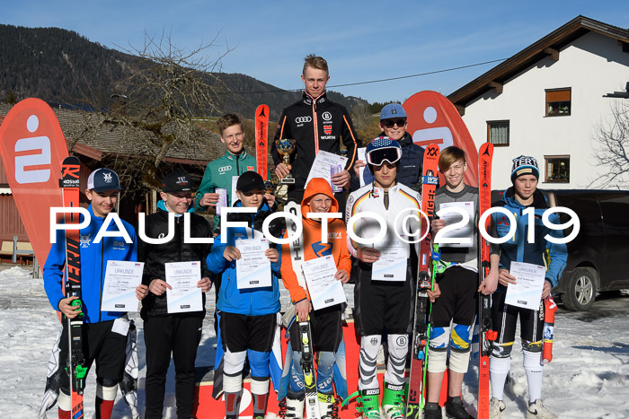 Münchner Schülermeisterschaft Riesenslalom 22.02.2020