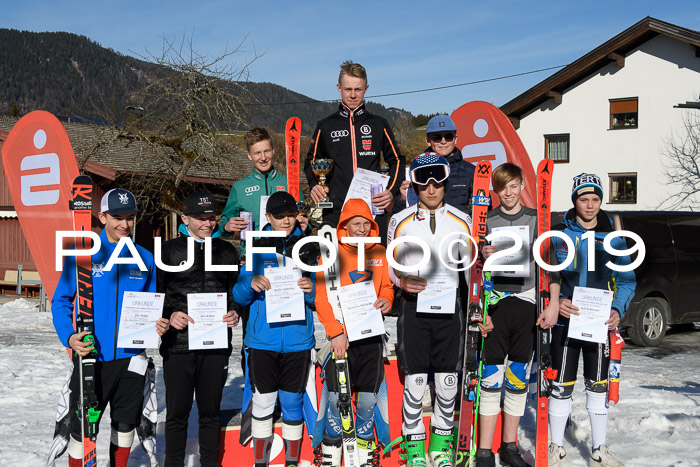 Münchner Schülermeisterschaft Riesenslalom 22.02.2020