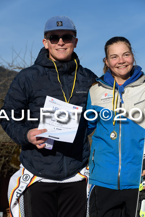 Münchner Schülermeisterschaft Riesenslalom 22.02.2020