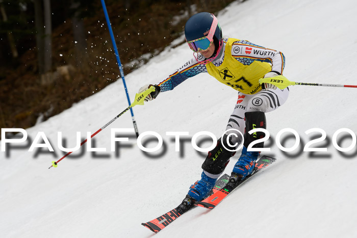 Münchner Schülermeisterschaft Slalom, 23.02.2020