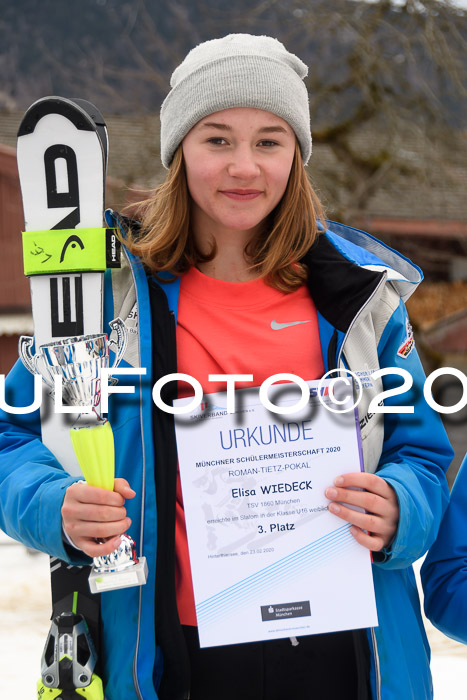 Münchner Schülermeisterschaft Slalom, 23.02.2020