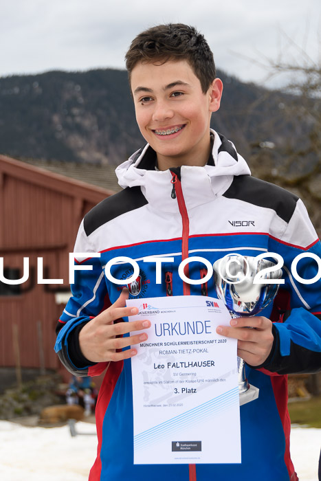 Münchner Schülermeisterschaft Slalom, 23.02.2020