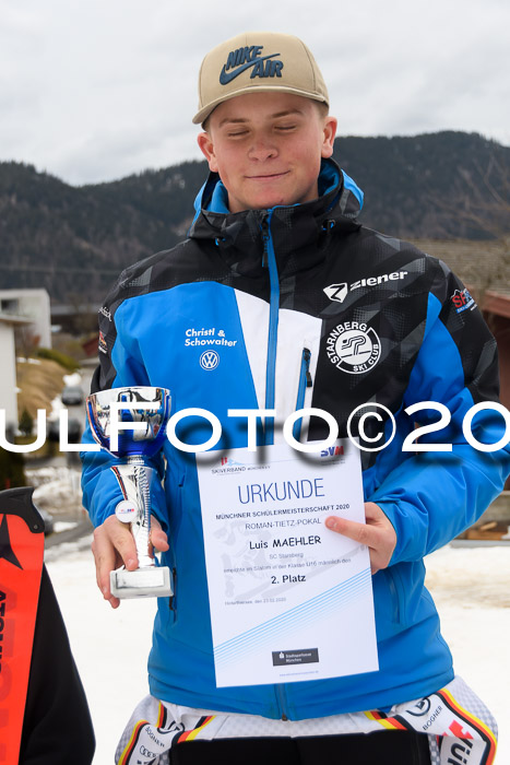 Münchner Schülermeisterschaft Slalom, 23.02.2020