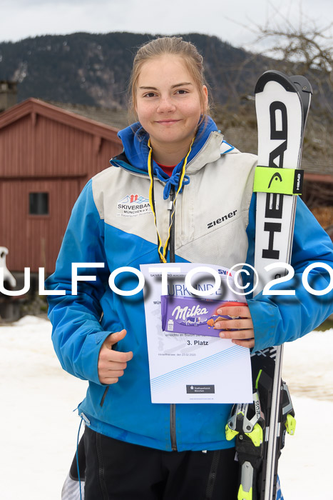 Münchner Schülermeisterschaft Slalom, 23.02.2020