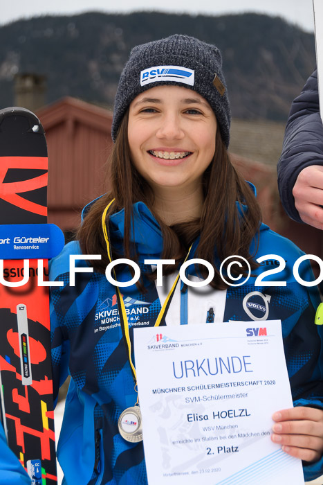 Münchner Schülermeisterschaft Slalom, 23.02.2020