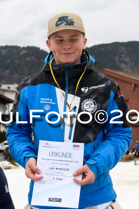 Münchner Schülermeisterschaft Slalom, 23.02.2020