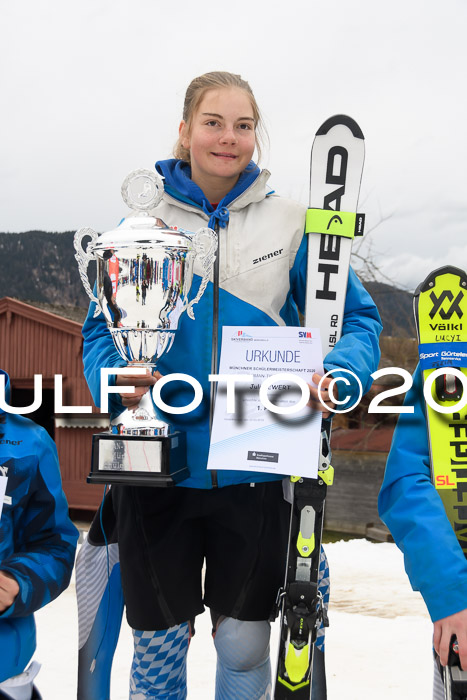 Münchner Schülermeisterschaft Slalom, 23.02.2020