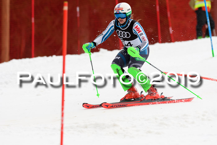 Europacup Damen Slalom, 29.02.2020 Bad Wiessee