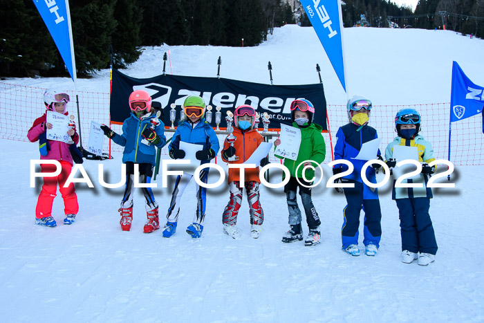 1. + 2. Ziener Cup WF, U8 - U10, 16.01.2022