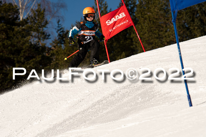 3. + 4.  Zienercup U8/U10 Skigau Werdenfels 06.02.2022