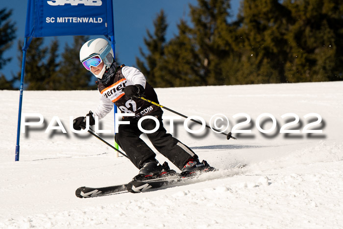 3. + 4.  Zienercup U8/U10 Skigau Werdenfels 06.02.2022