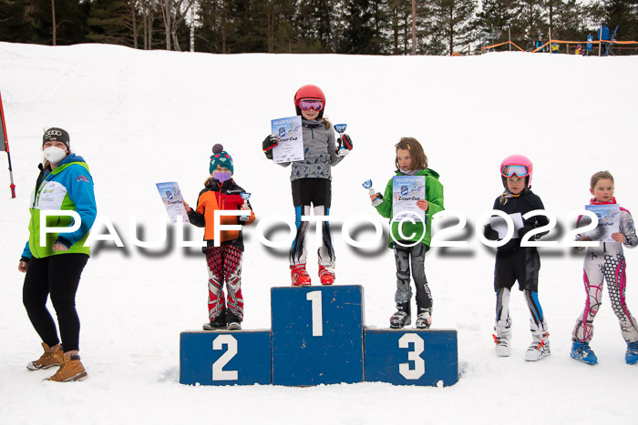 3. + 4.  Zienercup U8/U10 Skigau Werdenfels 06.02.2022