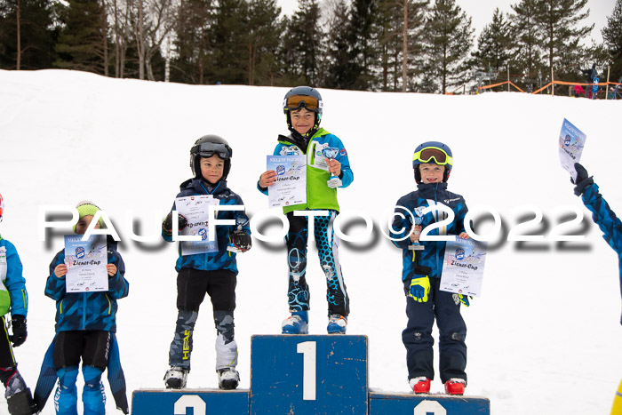 3. + 4.  Zienercup U8/U10 Skigau Werdenfels 06.02.2022