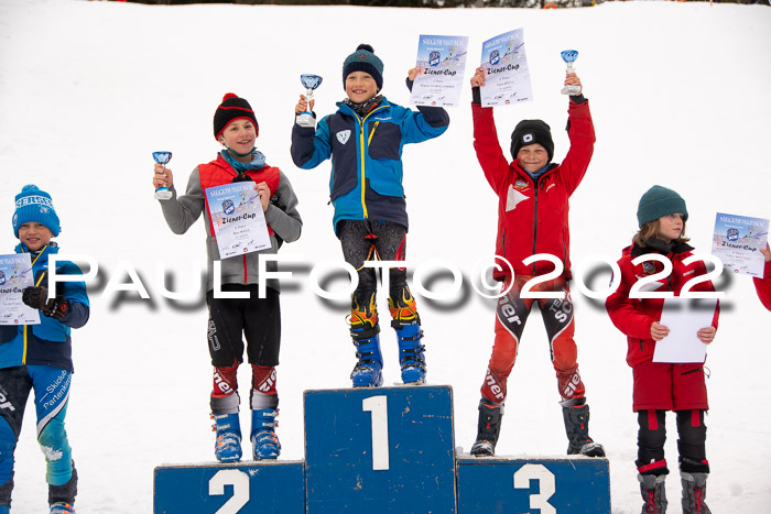 3. + 4.  Zienercup U8/U10 Skigau Werdenfels 06.02.2022