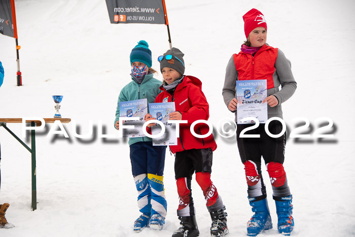 3. + 4.  Zienercup U8/U10 Skigau Werdenfels 06.02.2022