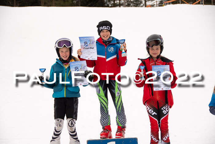 3. + 4.  Zienercup U8/U10 Skigau Werdenfels 06.02.2022