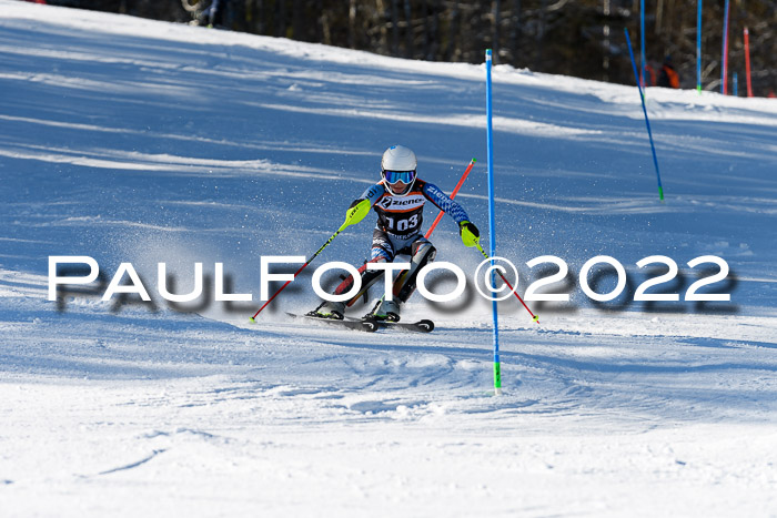 Bayerische Schülermeisterschaft SL 13.02.2022