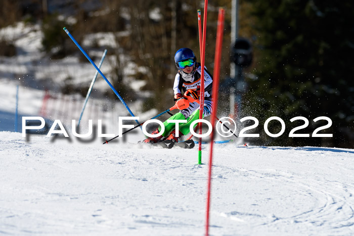 Bayerische Schülermeisterschaft SL 13.02.2022