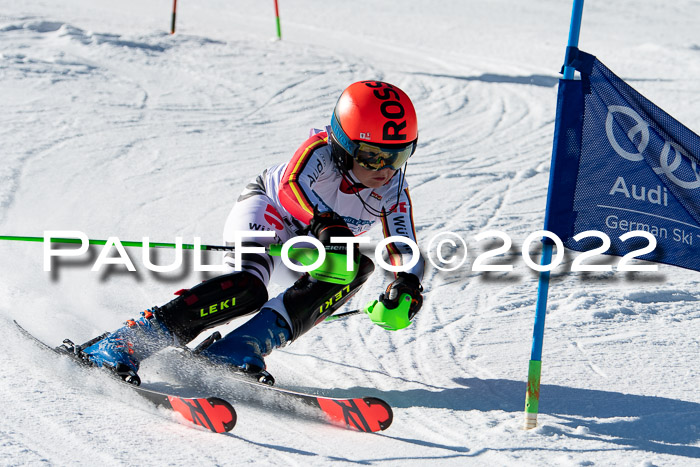 Deutscher Schülercup U12 Finale SLX, 12.03.2022 