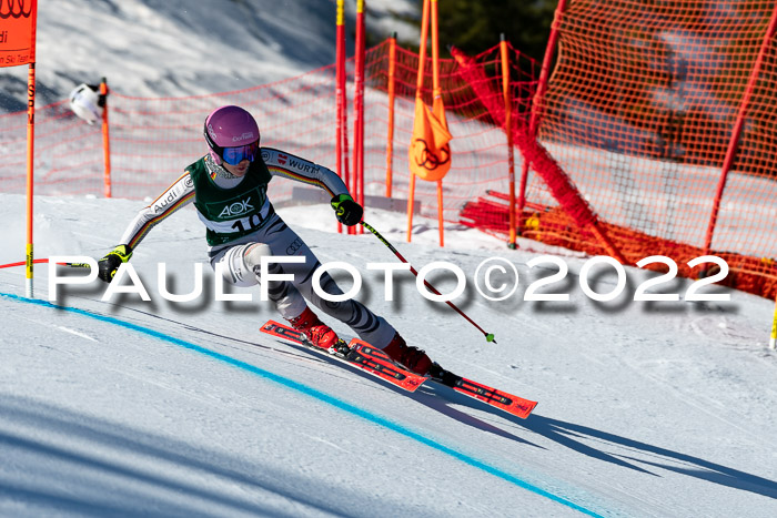 FIS, Int. Dt. Meisterschaft Training 1 +2 Abfahrt, Damen + Herren 20.03.2022