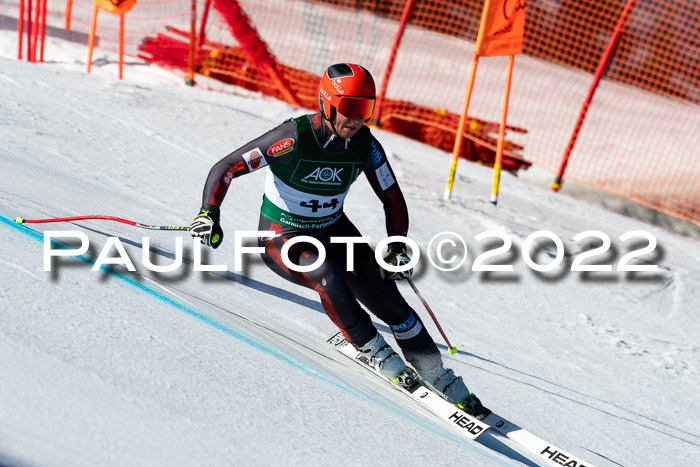 FIS, Int. Dt. Meisterschaft Training 1 +2 Abfahrt, Damen + Herren 20.03.2022