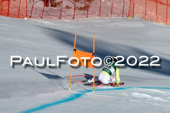 FIS, Int. Dt. Meisterschaft Training 1 +2 Abfahrt, Damen + Herren 20.03.2022