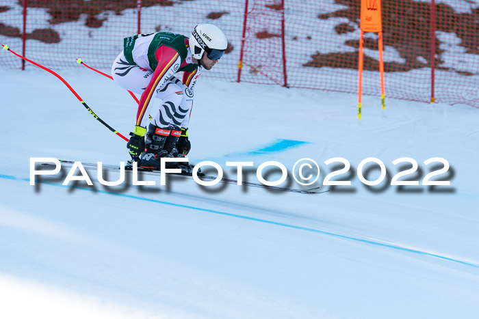 FIS, Int. Dt. Meisterschaft Training 1 +2 Abfahrt, Damen + Herren 20.03.2022