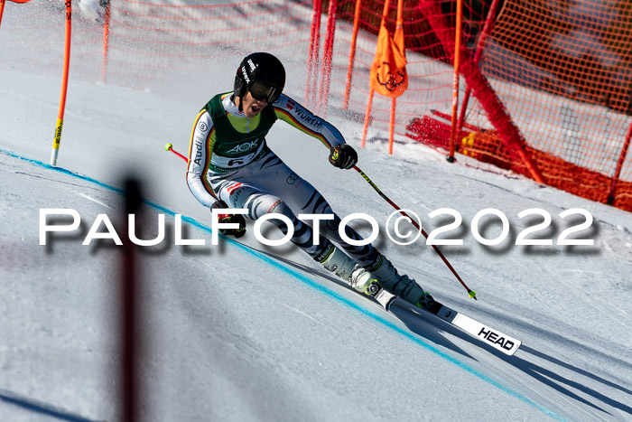 FIS, Int. Dt. Meisterschaft Training 1 +2 Abfahrt, Damen + Herren 20.03.2022