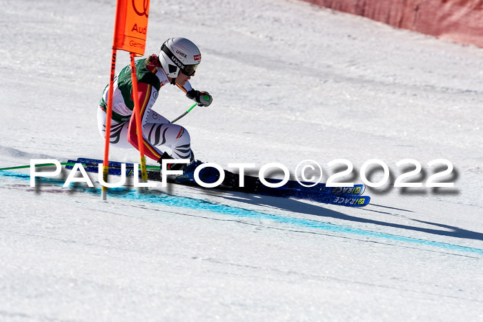 FIS, Int. Dt. Meisterschaft Training 1 +2 Abfahrt, Damen + Herren 20.03.2022