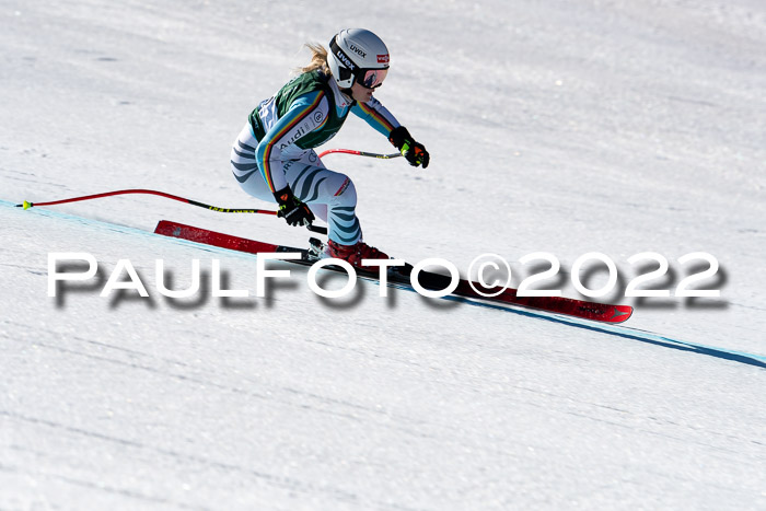 FIS, Int. Dt. Meisterschaft Training 1 +2 Abfahrt, Damen + Herren 20.03.2022