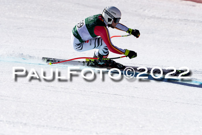 FIS, Int. Dt. Meisterschaft Training 1 +2 Abfahrt, Damen + Herren 20.03.2022