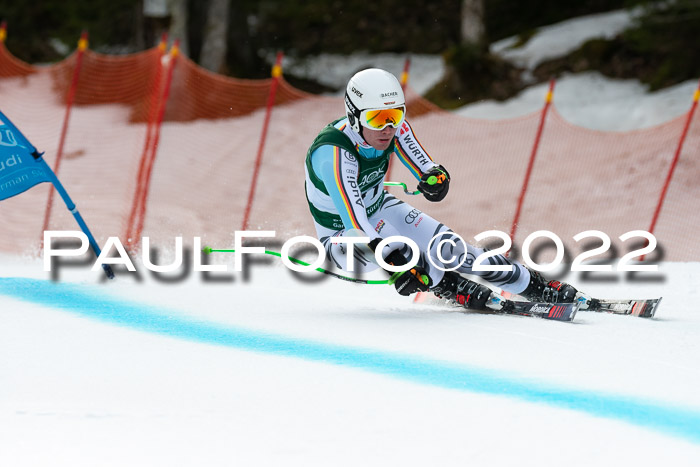 NC + FIS, Super-G, Damen + Herren, 29.03.2022