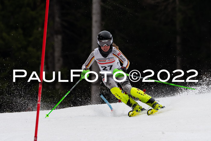 FIS AC + NC AC Slalom Damen + Herren 30.03.2022