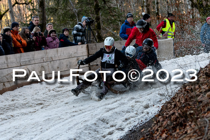 53. Hornschlittenrennen, 06.01.2023