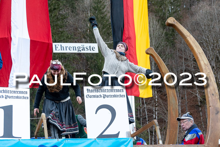 53. Hornschlittenrennen, 06.01.2023