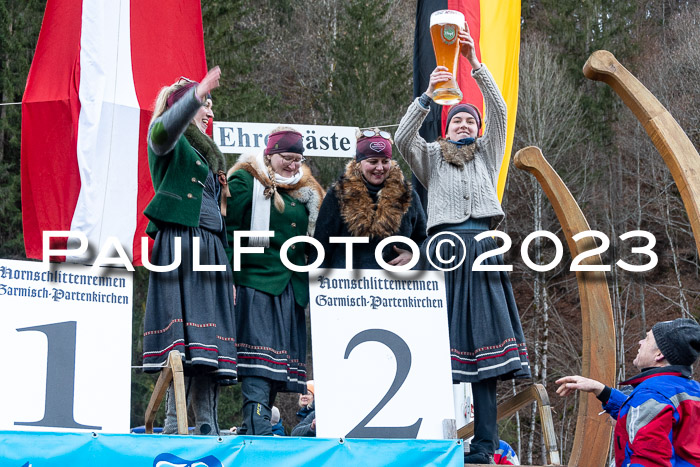 53. Hornschlittenrennen, 06.01.2023