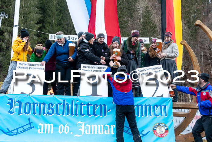 53. Hornschlittenrennen, 06.01.2023