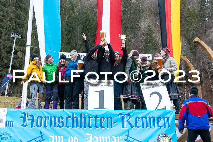 53. Hornschlittenrennen, 06.01.2023