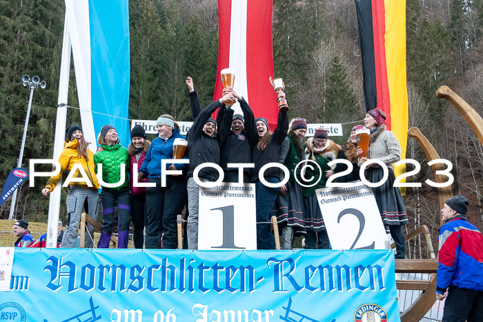 53. Hornschlittenrennen, 06.01.2023