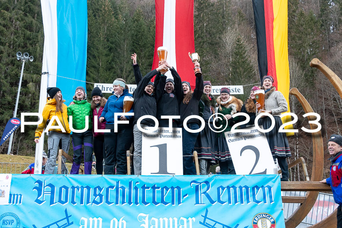 53. Hornschlittenrennen, 06.01.2023