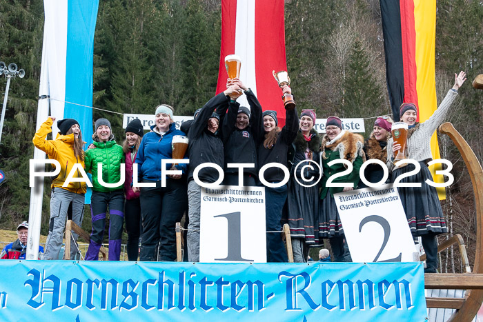 53. Hornschlittenrennen, 06.01.2023