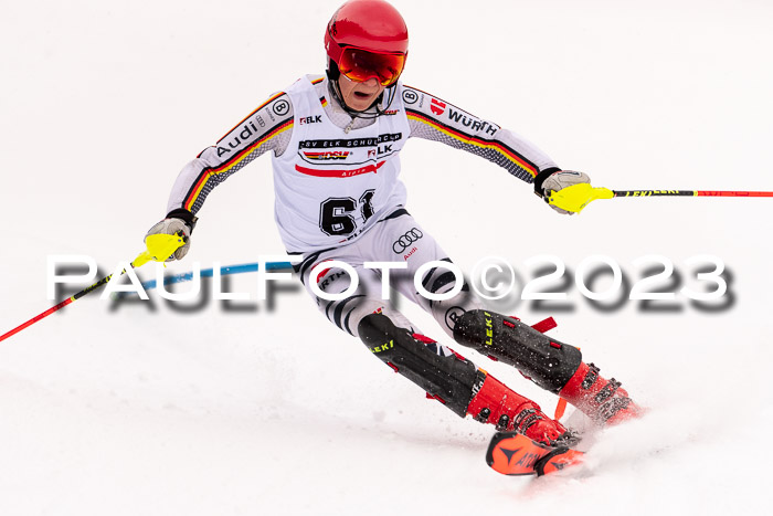 DSV ELK Schülercup Alpin U16 SL, 13.01.2023