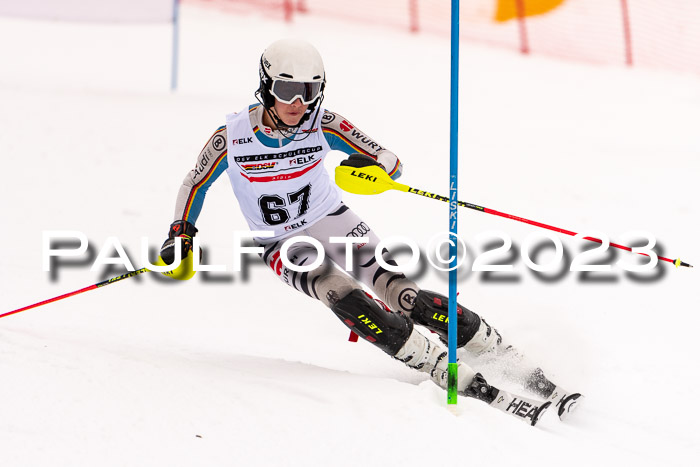 DSV ELK Schülercup Alpin U16 SL, 13.01.2023