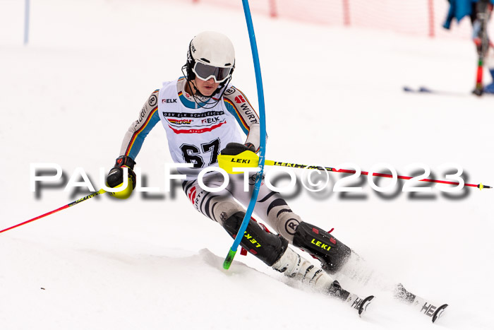 DSV ELK Schülercup Alpin U16 SL, 13.01.2023