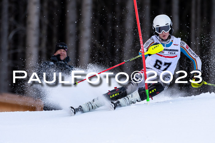 DSV ELK Schülercup Alpin U16 SL, 13.01.2023