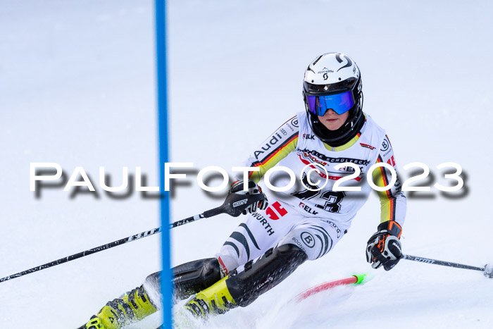 DSV ELK Schülercup Alpin U16 SL, 13.01.2023