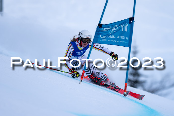 FIS Riesenslalom, Damen, Bayerische  + Jugendmeistersachaft 09.02.2023