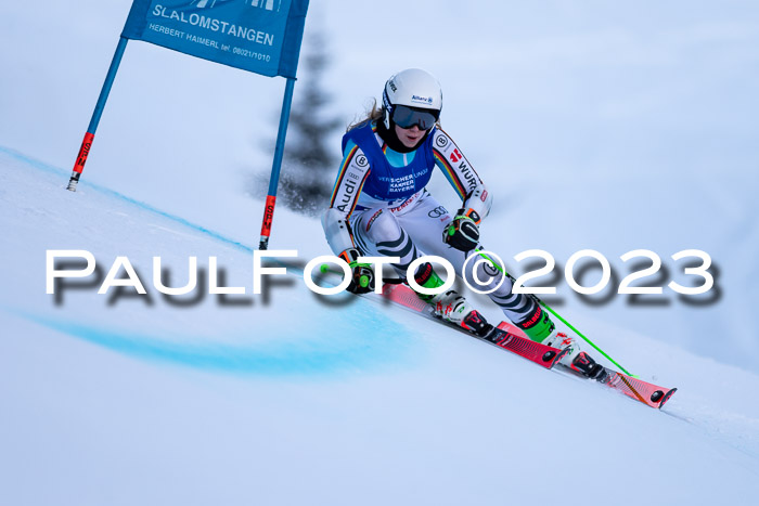 FIS Riesenslalom, Damen, Bayerische  + Jugendmeistersachaft 09.02.2023