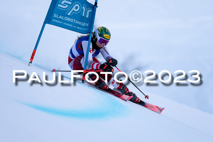 FIS Riesenslalom, Damen, Bayerische  + Jugendmeistersachaft 09.02.2023